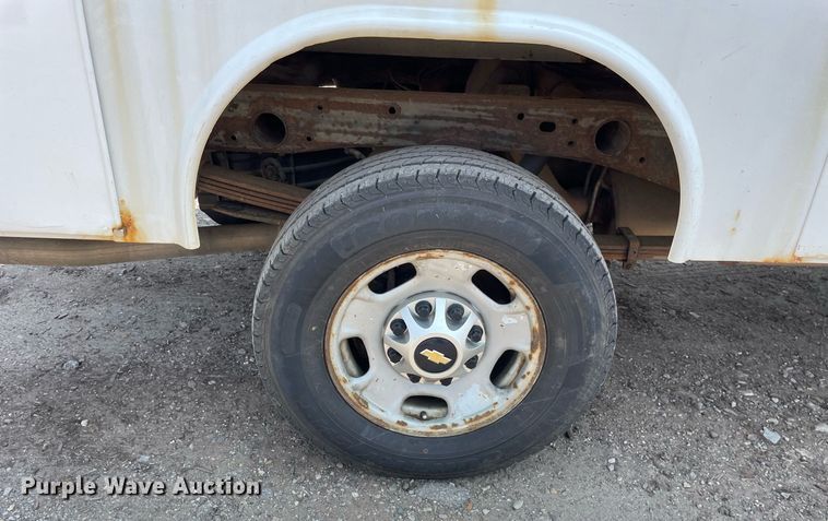 image for item DL3794 2012 Chevrolet Silverado 2500HD  utility bed pickup truck