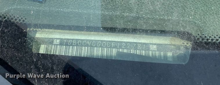 image for item DL3794 2012 Chevrolet Silverado 2500HD  utility bed pickup truck