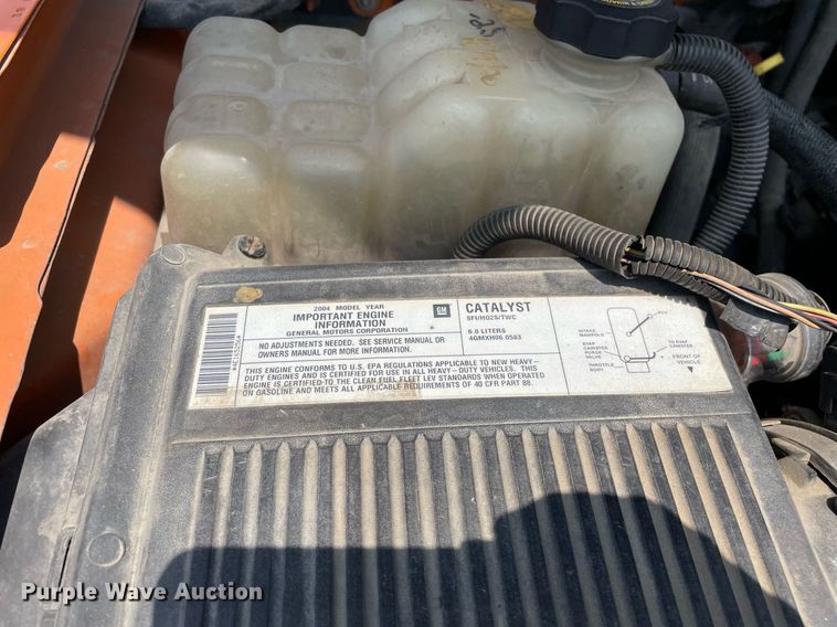 image for item DL3795 2003 Chevrolet Silverado 2500HD  utility bed pickup truck