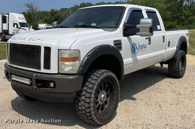 image for item DL3797 2008 Ford F350 Super Duty  Crew Cab pickup truck