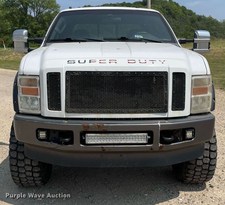image for item DL3797 2008 Ford F350 Super Duty  Crew Cab pickup truck