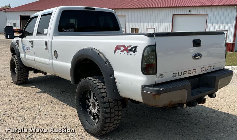 image for item DL3797 2008 Ford F350 Super Duty  Crew Cab pickup truck