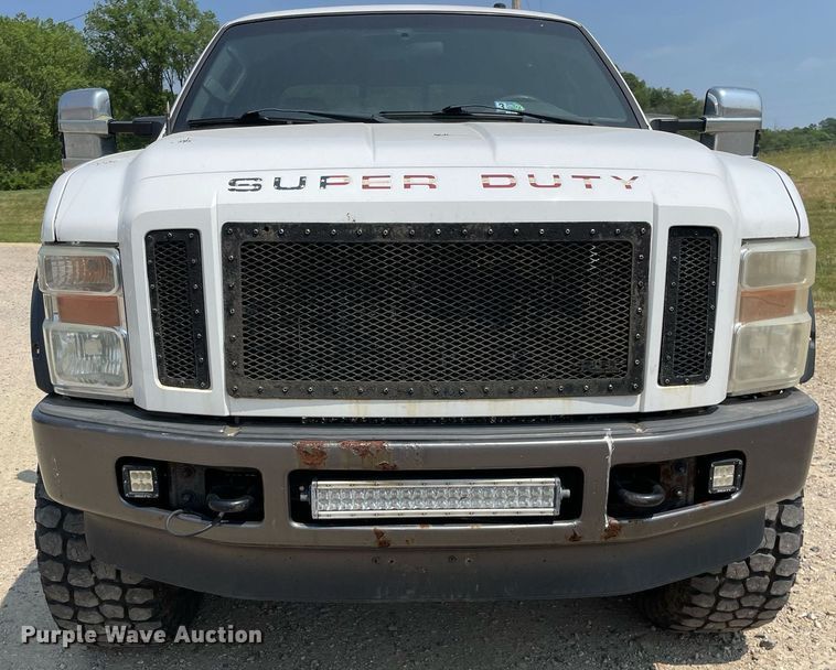 image for item DL3797 2008 Ford F350 Super Duty  Crew Cab pickup truck