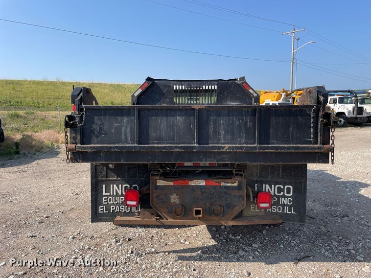 image for item DL3802 2008 Ford F350 Super Duty XLT  dump bed pickup truck