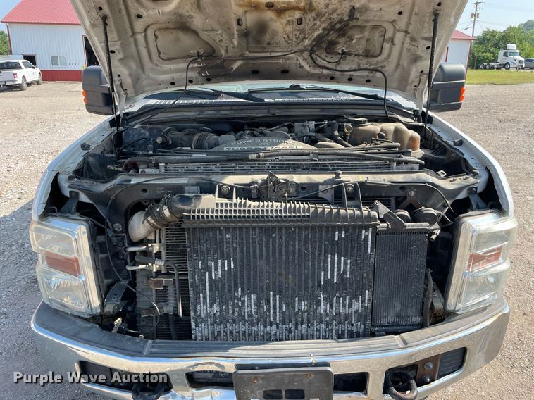 image for item DL3802 2008 Ford F350 Super Duty XLT  dump bed pickup truck