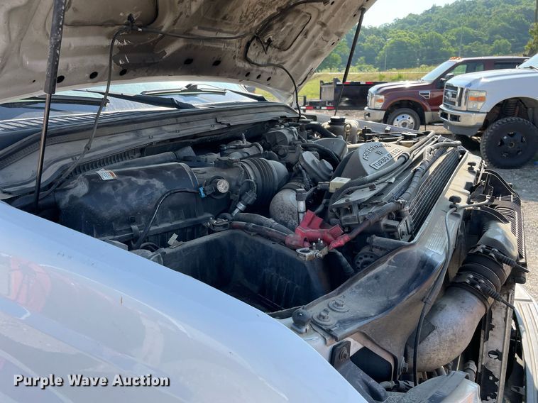 image for item DL3802 2008 Ford F350 Super Duty XLT  dump bed pickup truck