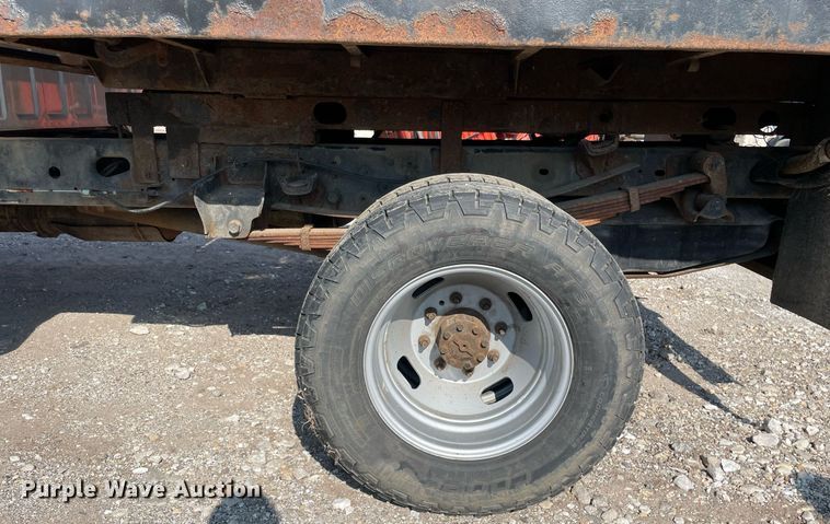 image for item DL3802 2008 Ford F350 Super Duty XLT  dump bed pickup truck