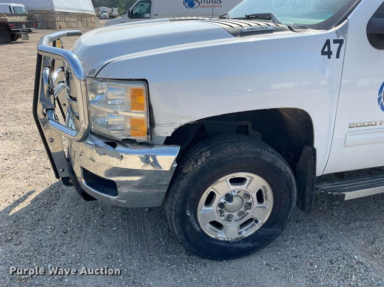 image for item DL3804 2013 Chevrolet 2500HD  Crew Cab pickup truck
