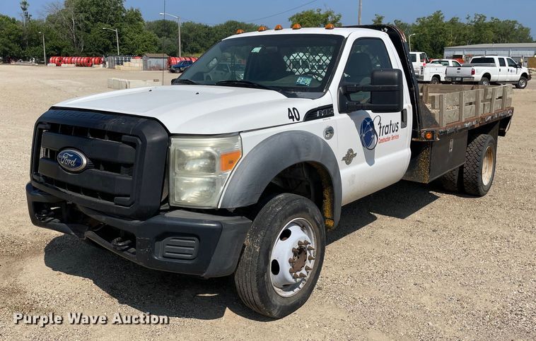 image for item DL3806 2011 Ford F450 Super Duty XL  flatbed truck