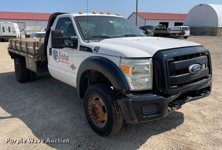 image for item DL3806 2011 Ford F450 Super Duty XL  flatbed truck