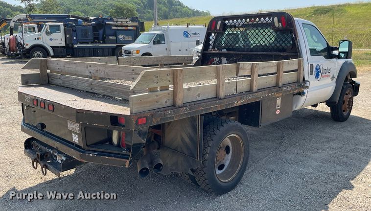 image for item DL3806 2011 Ford F450 Super Duty XL  flatbed truck