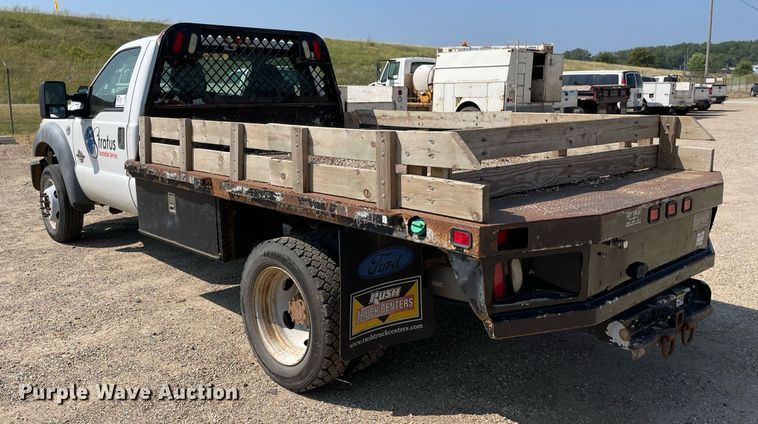 image for item DL3806 2011 Ford F450 Super Duty XL  flatbed truck