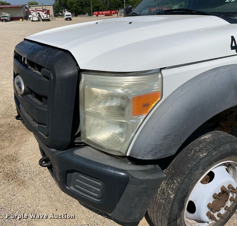 image for item DL3806 2011 Ford F450 Super Duty XL  flatbed truck