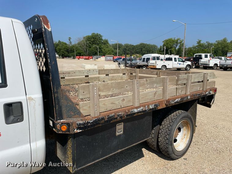 image for item DL3806 2011 Ford F450 Super Duty XL  flatbed truck