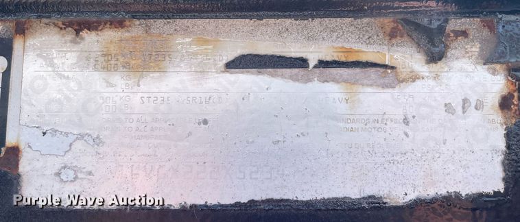 image for item DL3815 2005 Big Tex  equipment trailer