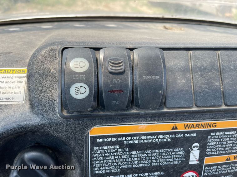 image for item DL3819 2015 Arctic Cat  utility vehicle