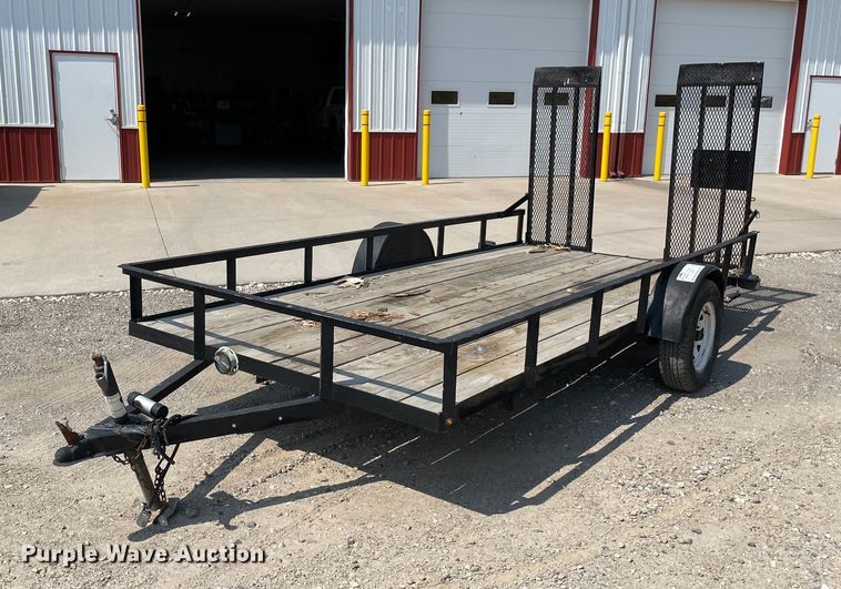 image for item DL3822 2009 Rettig 14SA  utility trailer