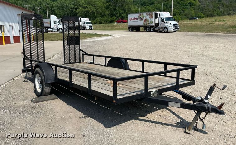 image for item DL3822 2009 Rettig 14SA  utility trailer