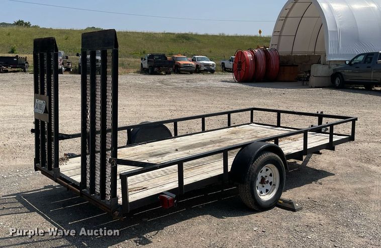 image for item DL3822 2009 Rettig 14SA  utility trailer