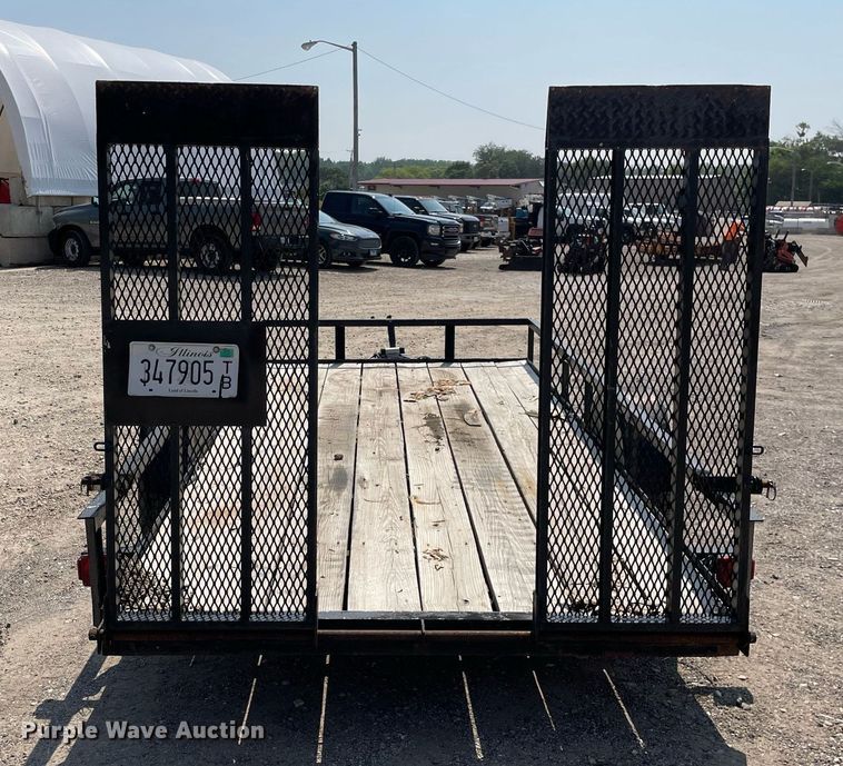 image for item DL3822 2009 Rettig 14SA  utility trailer