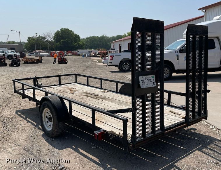 image for item DL3822 2009 Rettig 14SA  utility trailer