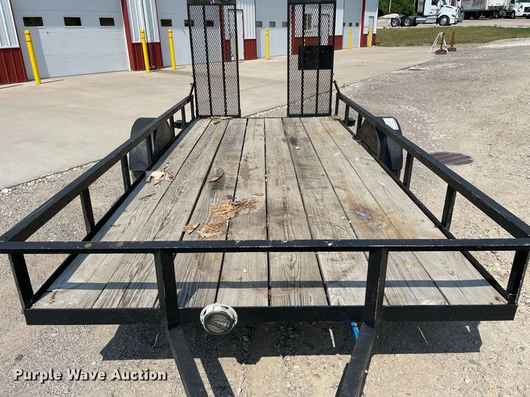 image for item DL3822 2009 Rettig 14SA  utility trailer