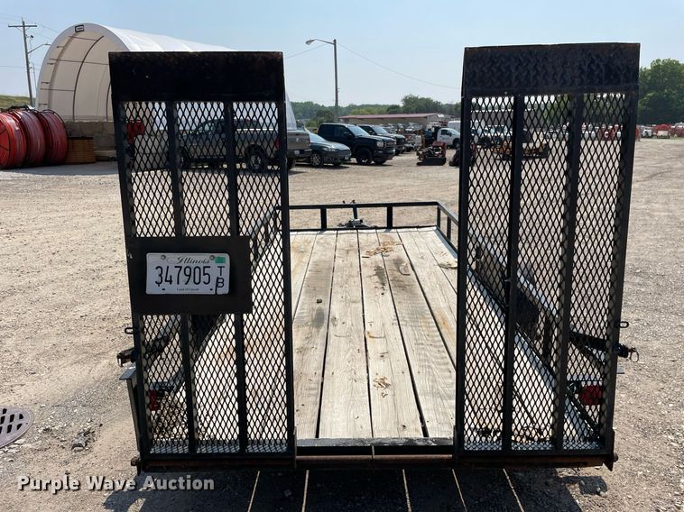image for item DL3822 2009 Rettig 14SA  utility trailer