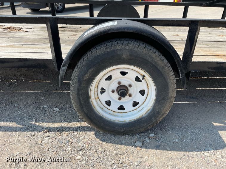 image for item DL3822 2009 Rettig 14SA  utility trailer