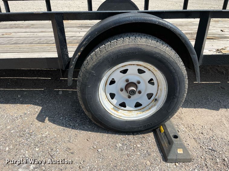 image for item DL3822 2009 Rettig 14SA  utility trailer