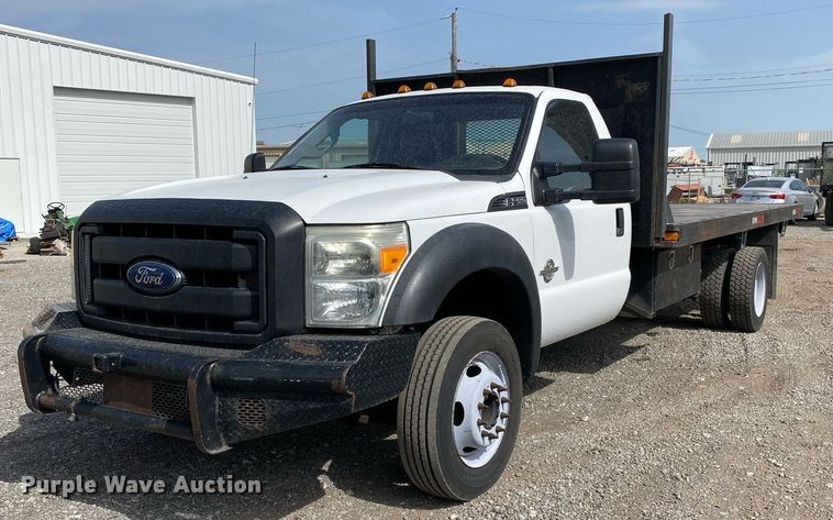 image for item DL7168 2012 Ford F550 Super Duty  flatbed truck