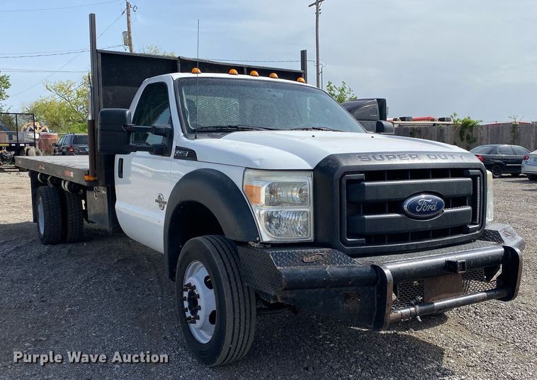 image for item DL7168 2012 Ford F550 Super Duty  flatbed truck
