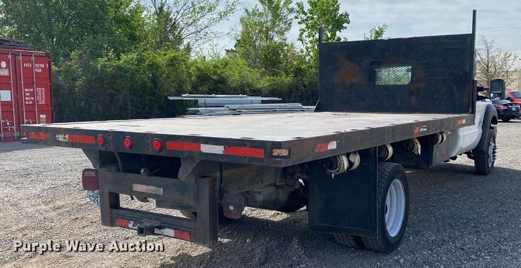 image for item DL7168 2012 Ford F550 Super Duty  flatbed truck