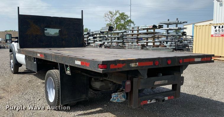 image for item DL7168 2012 Ford F550 Super Duty  flatbed truck