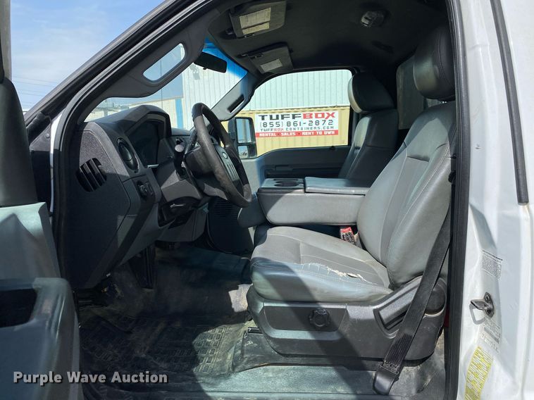 image for item DL7168 2012 Ford F550 Super Duty  flatbed truck