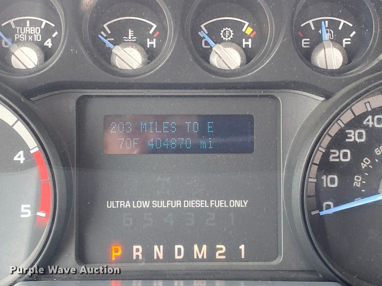 image for item DL7168 2012 Ford F550 Super Duty  flatbed truck