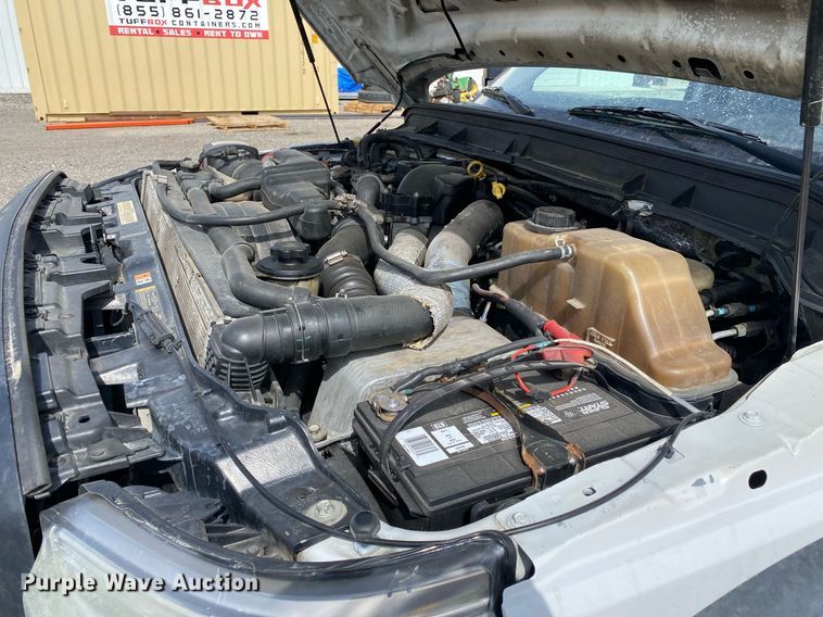 image for item DL7168 2012 Ford F550 Super Duty  flatbed truck