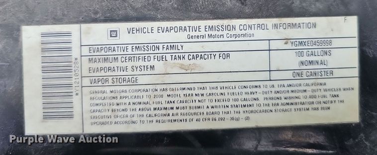 image for item DO2784 2000 Chevrolet Express 2500  van