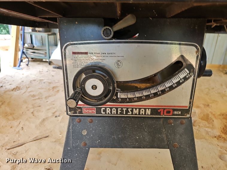 image for item DO2820 Craftsman 113.298033  table saw