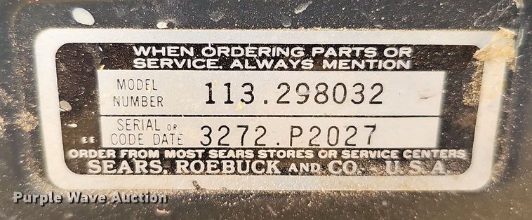 image for item DO2820 Craftsman 113.298033  table saw