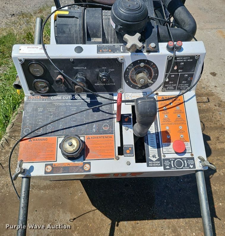 image for item DO2834 Core Cut CC3500  concrete saw