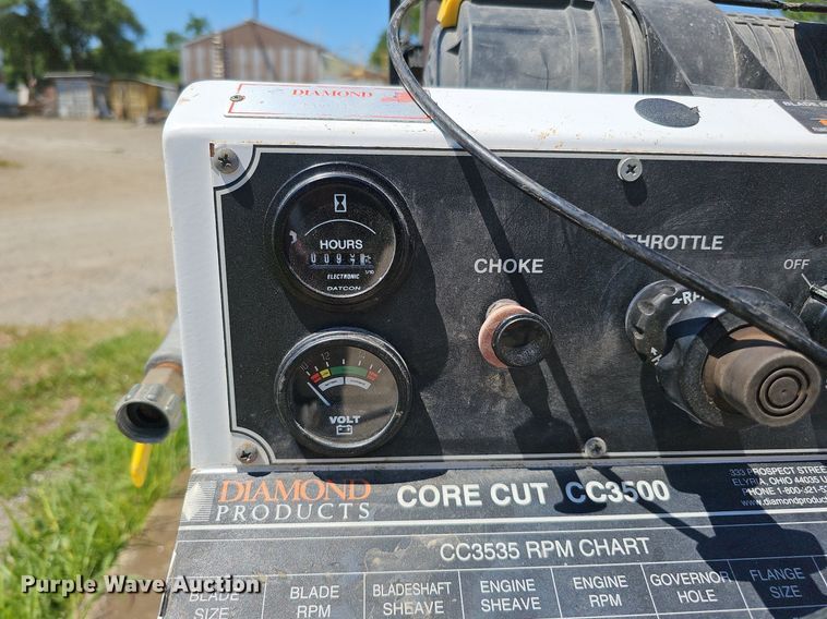 image for item DO2834 Core Cut CC3500  concrete saw