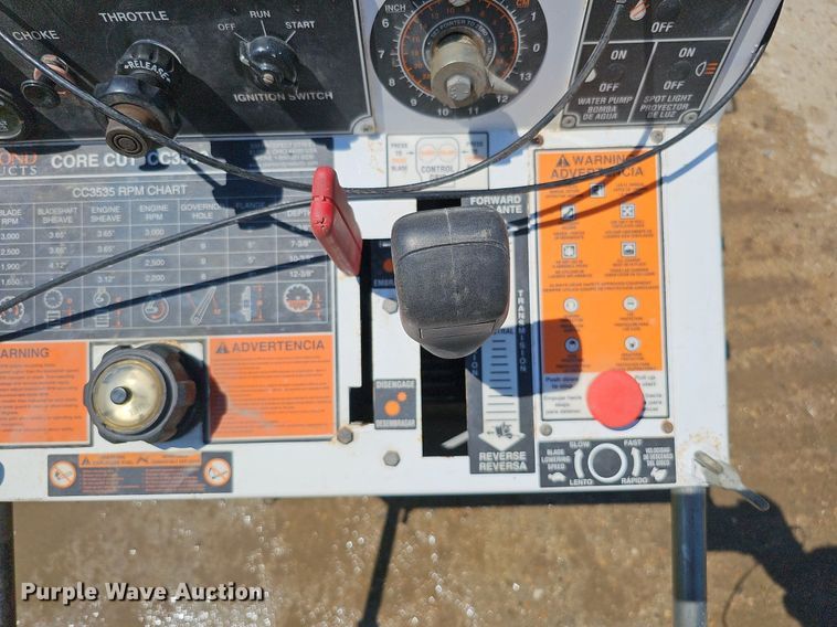 image for item DO2834 Core Cut CC3500  concrete saw