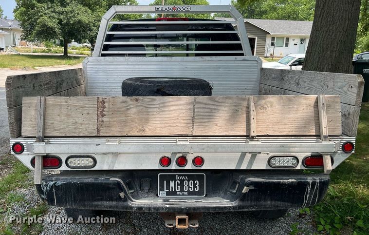 image for item DP0512 2004 Dodge Ram 1500  Quad Cab flatbed pickup truck