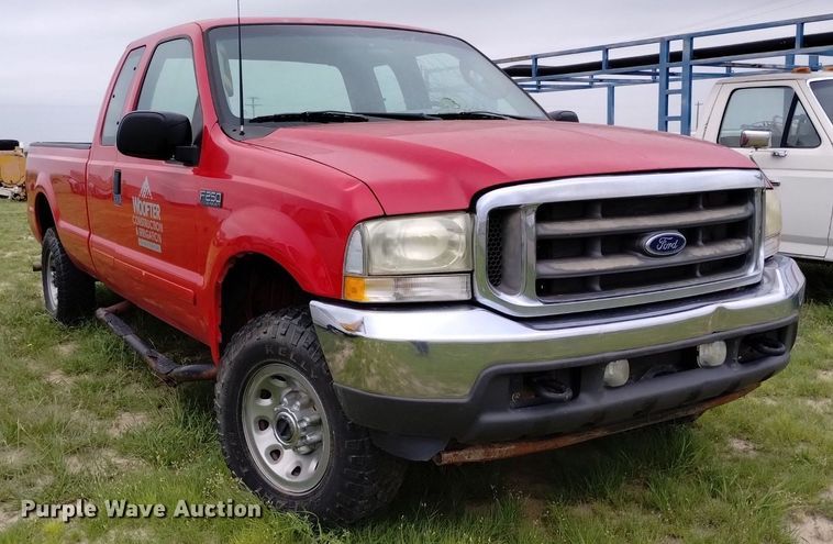 image for item DP3286 2003 Ford F250 Super Duty  SuperCab pickup truck