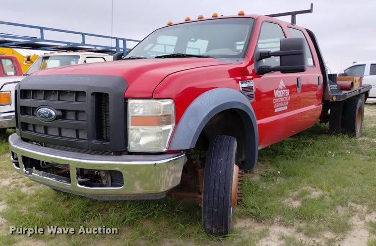 image for item DP3288 2008 Ford F450 Super Duty  flatbed truck