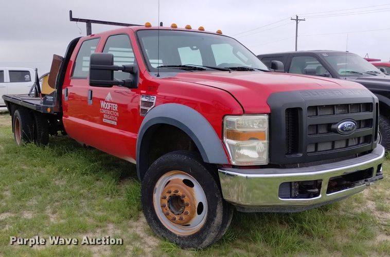 image for item DP3288 2008 Ford F450 Super Duty  flatbed truck