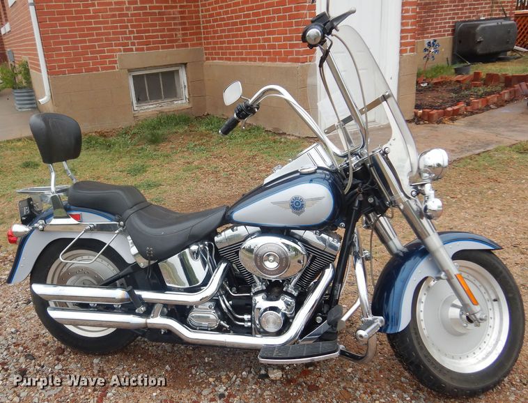 image for item DP7841 2002 Harley Davidson Fat Boy  motorcycle