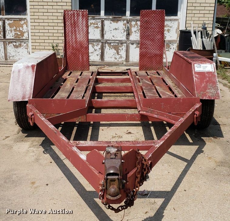image for item DP7989 1990 JFW  equipment trailer
