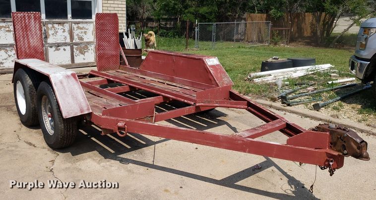 image for item DP7989 1990 JFW  equipment trailer
