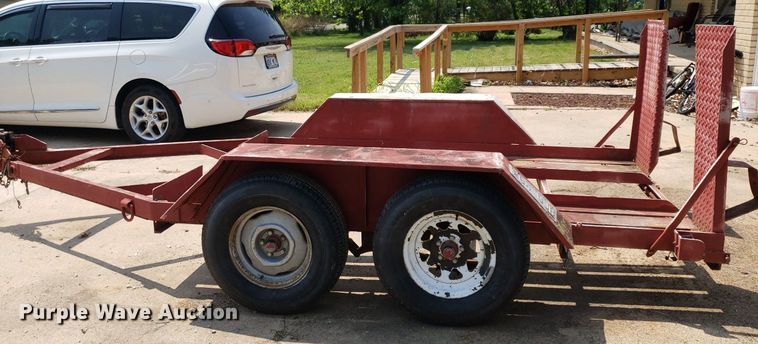 image for item DP7989 1990 JFW  equipment trailer